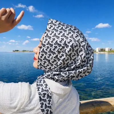 Premium Silk Hijabs - A letter