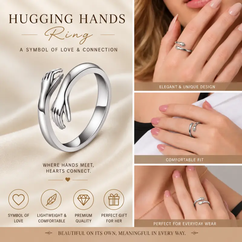 Hug Finger Ring