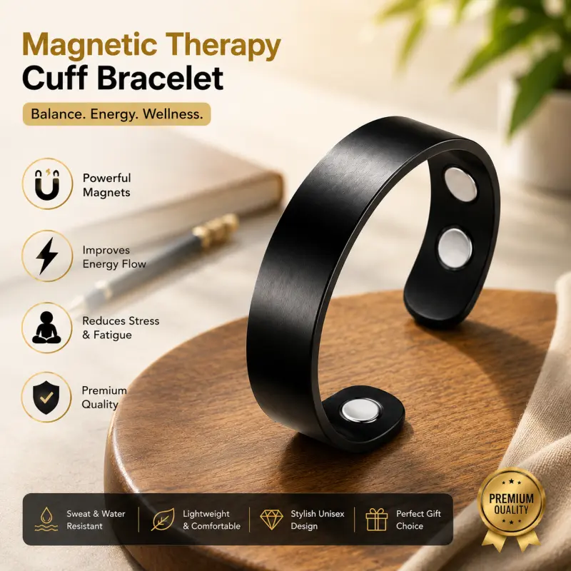 Magnetic Therapy Copper Bracelet – 4 Magnet